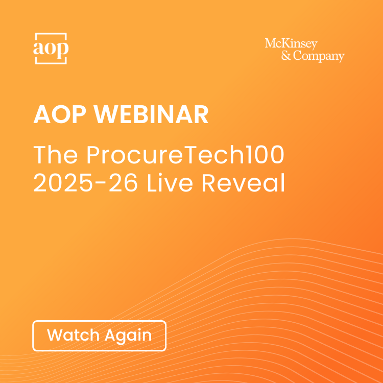 The ProcureTech100 2025-26 Live Reveal