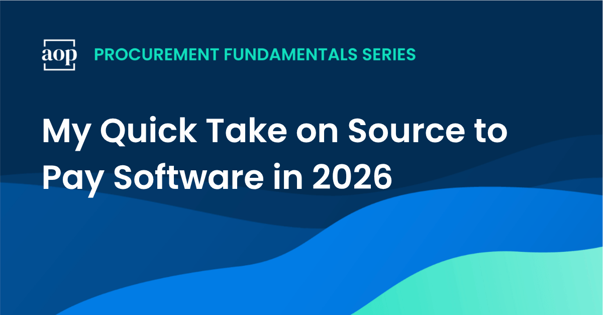 My Quick Take on Source to Pay Software in 2026