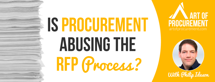 Philip Ideson procurement RFP